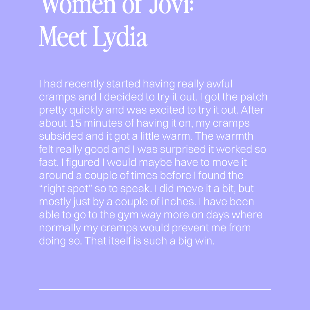 Women of Jovi: Meet Lydia