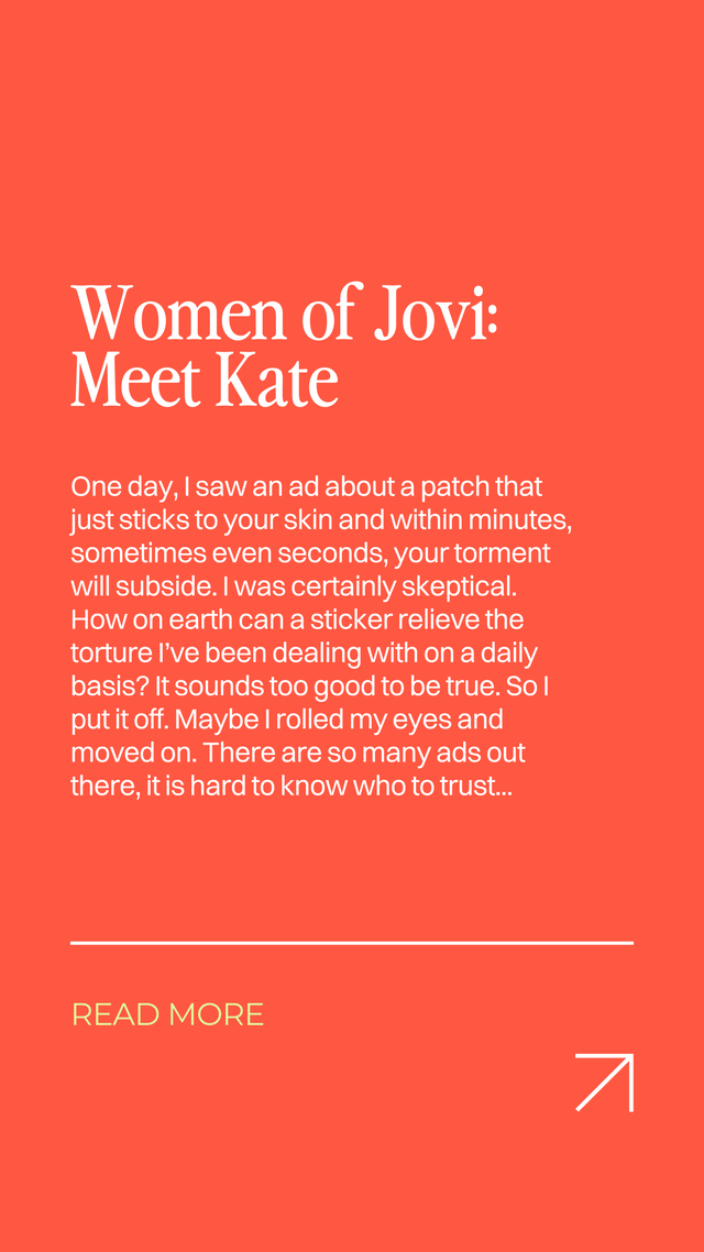 Women of Jovi: Meet Kate